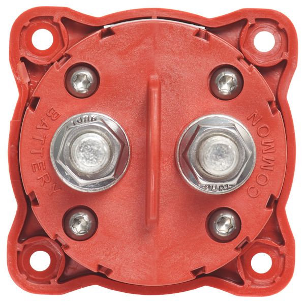 Переключатель АКБ Blue Sea m-Series 6006 48 В 300 А ВКЛ-ВЫКЛ красный