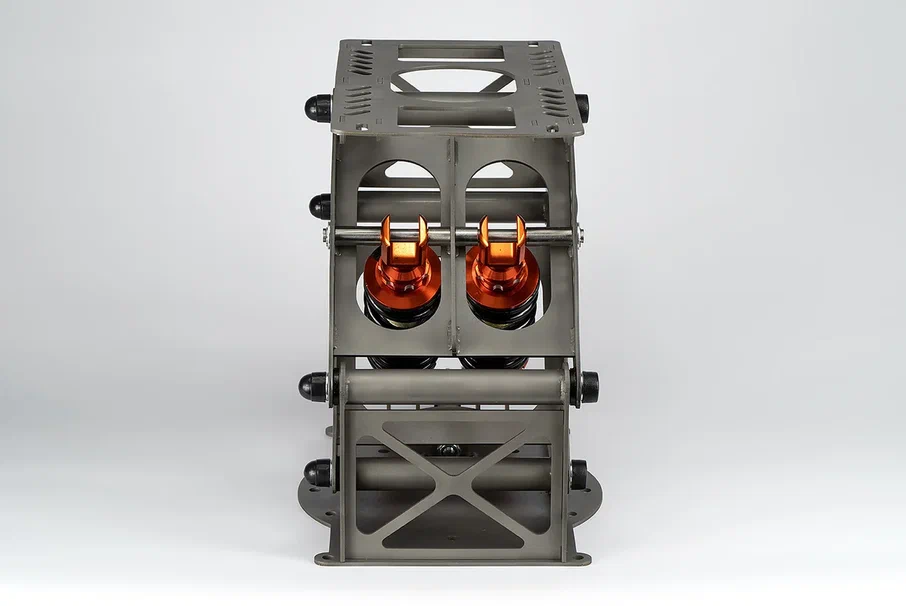 Стойка амортизационная Smart Wave большая "Рыбинка edition" нержавейка