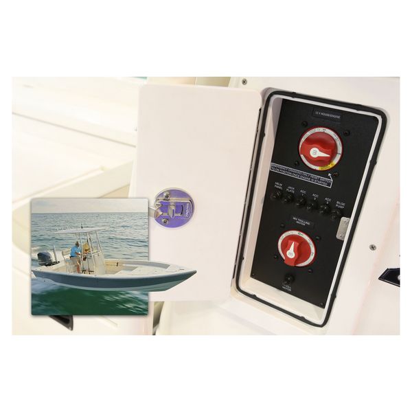 Переключатель АКБ Blue Sea m-Series 6011 32 В 300 А двухполюсный ВКЛ-ВЫКЛ с режимом комбинирования к