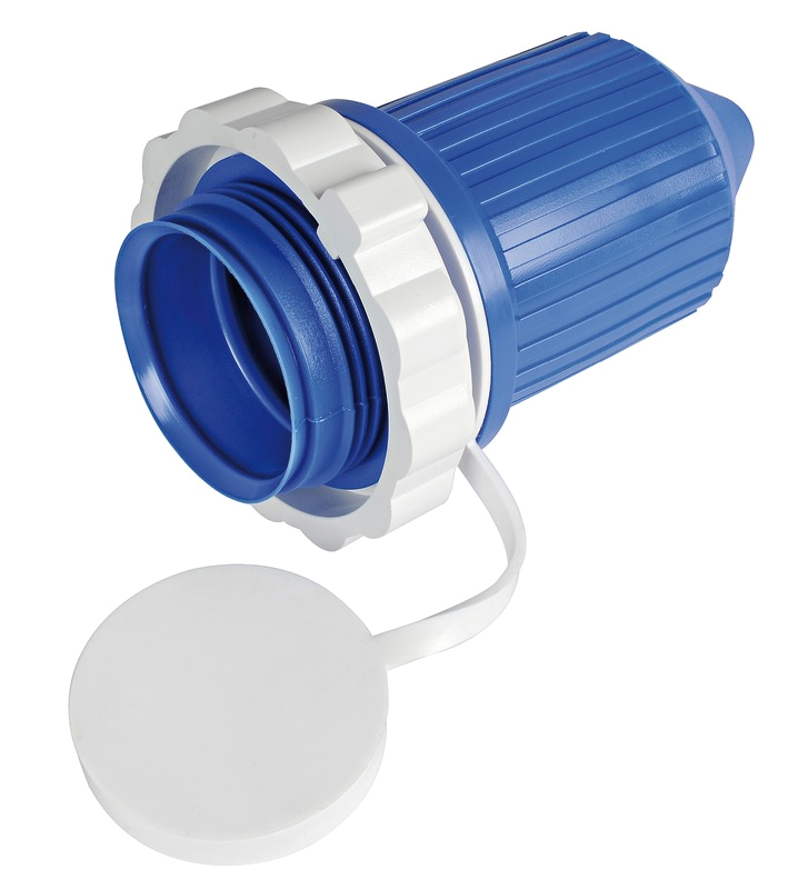 14.333.00 Кожух кабельной розетки, синий ПВХ (Osculati)