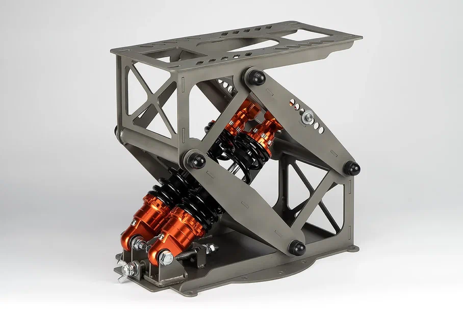 Стойка амортизационная Smart Wave большая "Рыбинка edition" нержавейка