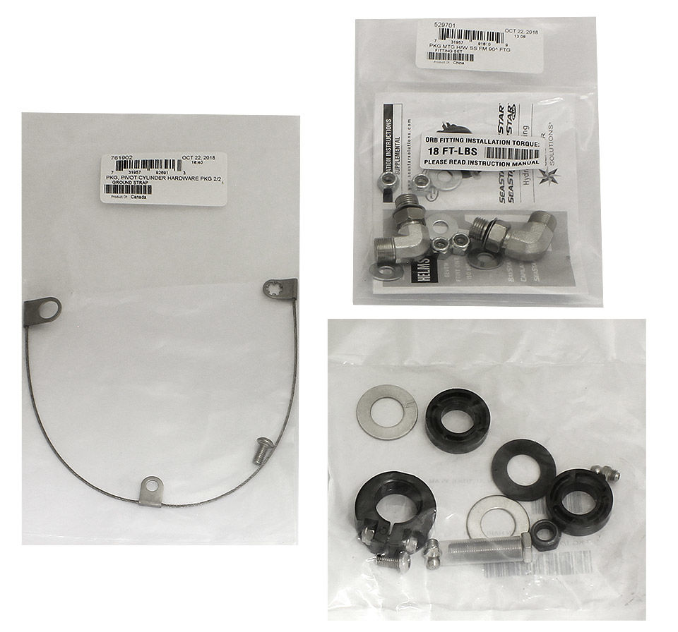 Гидравлическая система рулевого управления SeaStar 1,7, шланги 22 фута