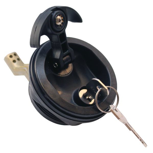 Задрайка люков запирающаяся Perko 1091B01BLK 75мм черная