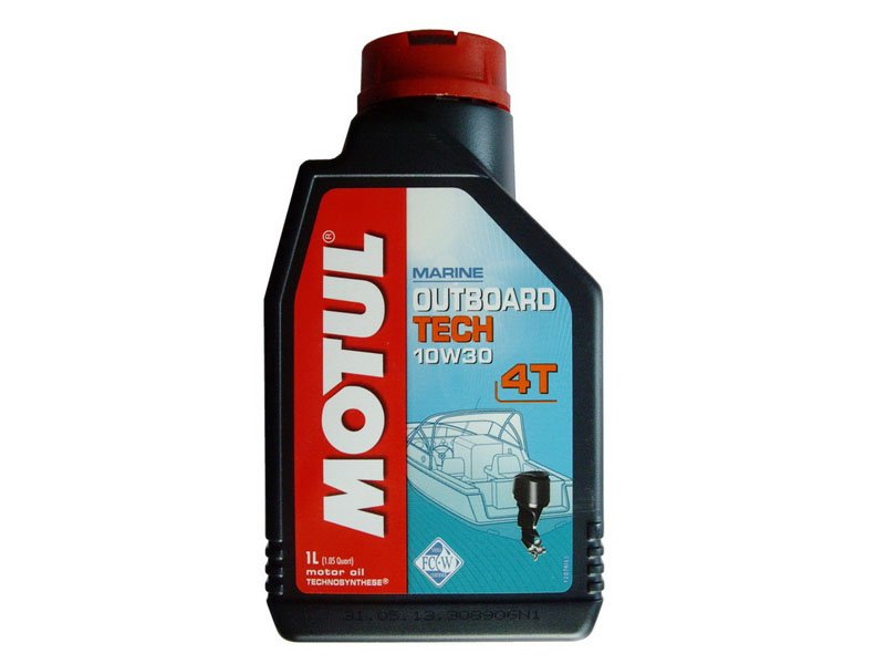 Моторное масло MOTUL Outboard Tech 4T 10W-30, 1л