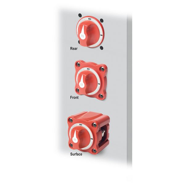 Переключатель АКБ Blue Sea m-Series 6011 32 В 300 А двухполюсный ВКЛ-ВЫКЛ с режимом комбинирования к