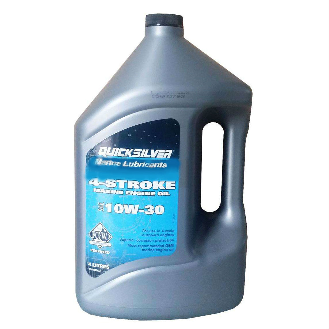 8M0086221 Моторное масло QUICKSILVER Performance 10W30 для ПЛМ и стационарных моторов, 4л