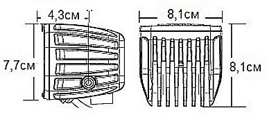 D-серия PRO (4 светодиода) — Дальний свет (пара)