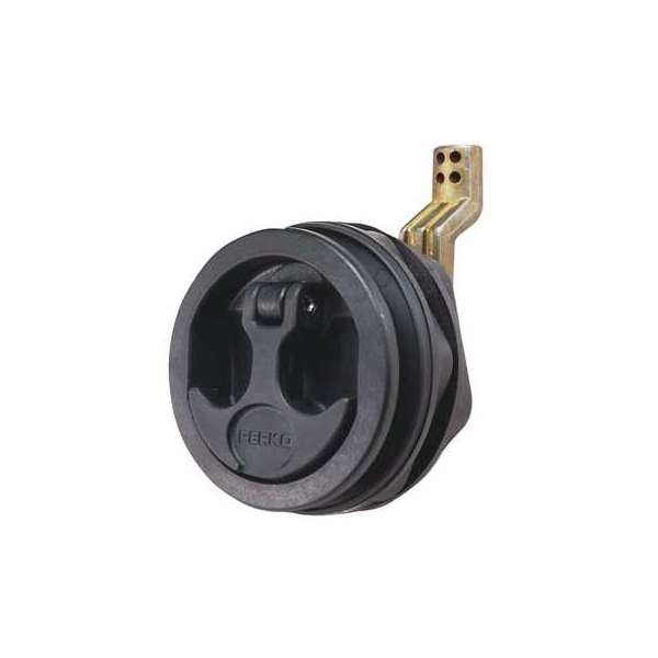 Задрайка люка Perko 1092B05BLK 75мм черная без блокировки