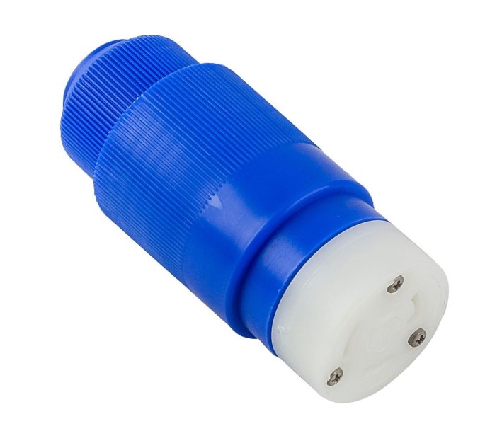 14.332.00 Вилка для влагозащищенных розеток, 110/220V-30А, поликарбонат/полипропилен (Osculati)