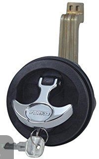 Задрайка люков запирающаяся Perko 1091DP1BLK 75 мм черная/хром