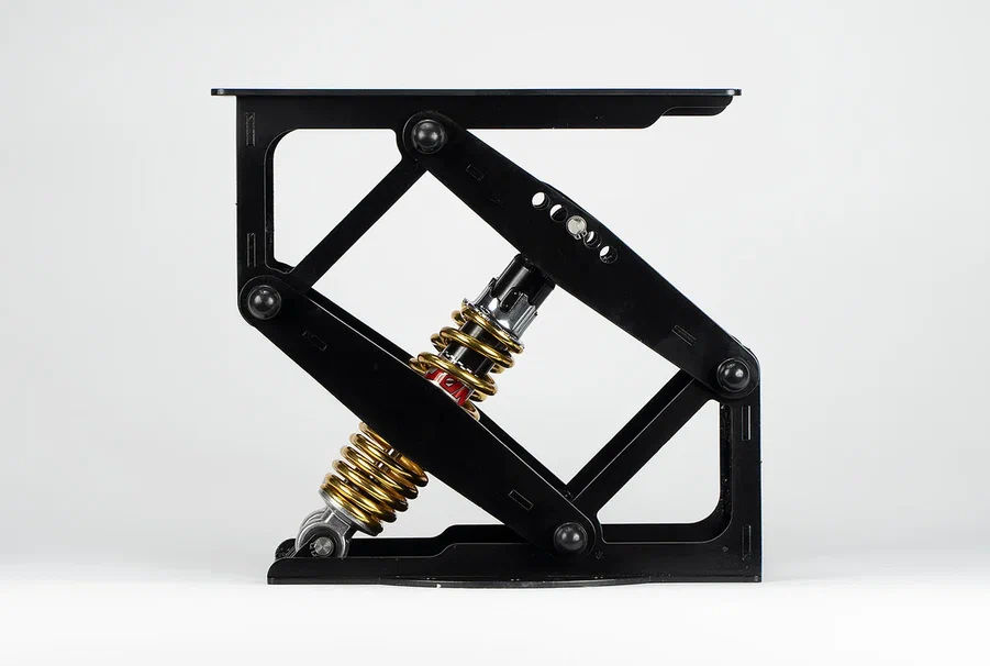 Стойка амортизационная Smart Wave большая сталь