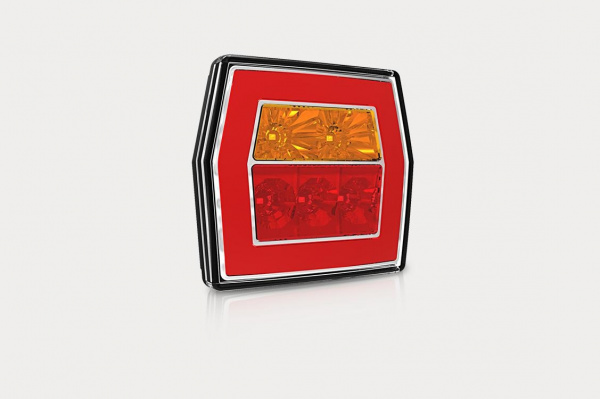 Фонарь задний LED 3-позиционный Fristom FT-122 LED с проводом