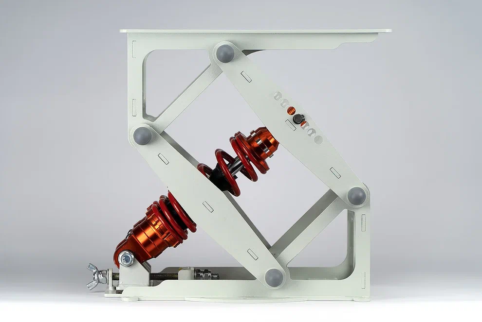 Стойка амортизационная Smart Wave большая "Рыбинка edition" сталь