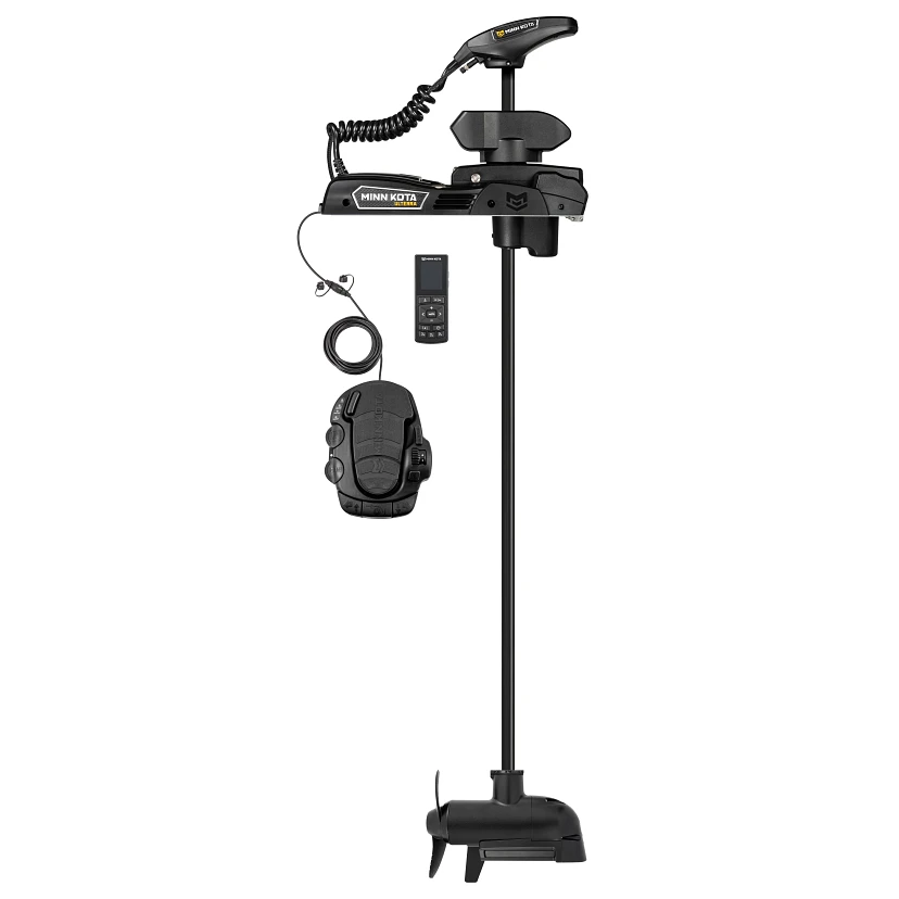 Minn Kota Ulterra QUEST 90/115 lb. Thrust, 72" Shaft, MEGA Side Imaging, Wireless Remote на катере — пример установки, Рыбанутые.РФ