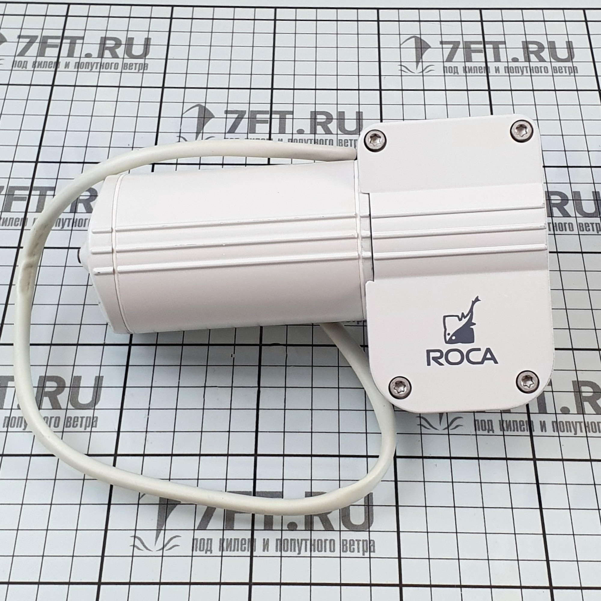 Двухскоростной привод стеклоочистителя Roca W12 533011 12 В 45-110° белый цвет