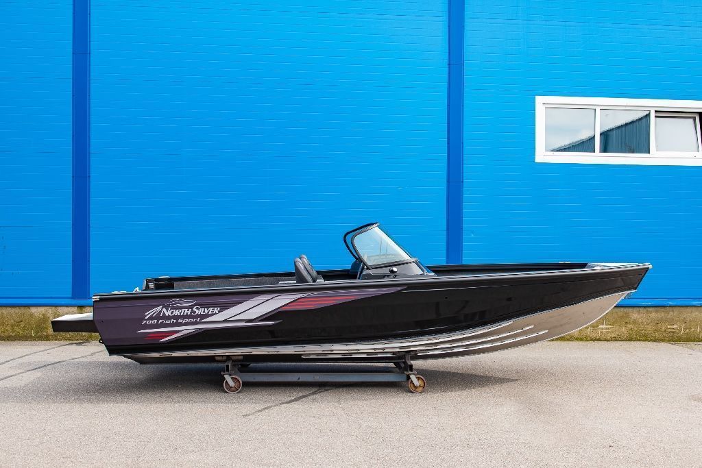 NorthSilver 700 Fish Sport на катере — пример установки, Рыбанутые.РФ