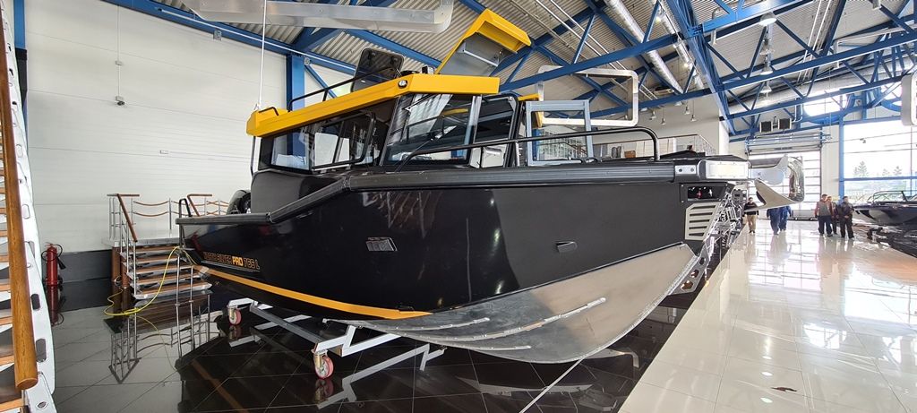 NorthSilver 766 L на катере — пример установки, Рыбанутые.РФ