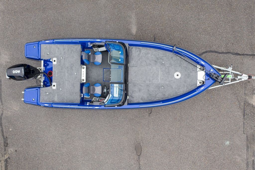 NorthSilver Husky 650 SF на катере — пример установки, Рыбанутые.РФ