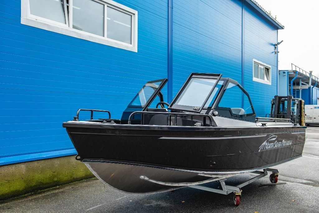 NorthSilver PRO 605 M на катере — пример установки, Рыбанутые.РФ