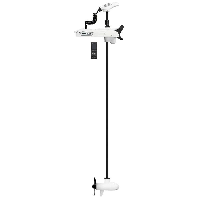 Minn Kota Riptide Terrova QUEST 90/115 lb. Thrust, 100" Shaft, Wireless Remote, White на катере — пример установки, Рыбанутые.РФ