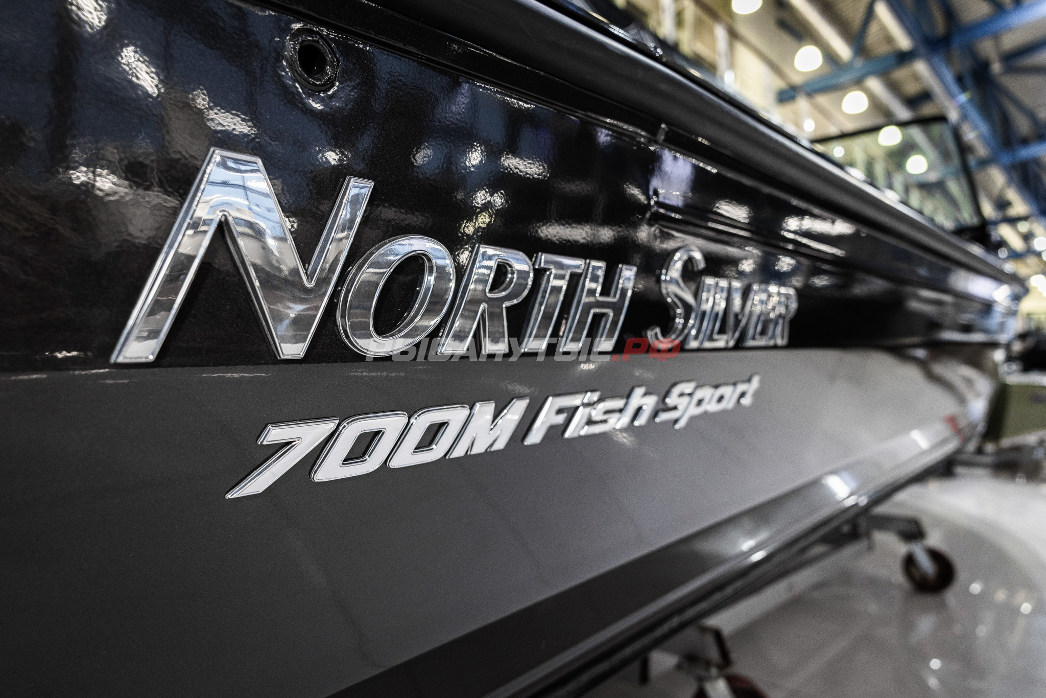 NorthSilver 700M Fish Sport на катере — пример установки, Рыбанутые.РФ