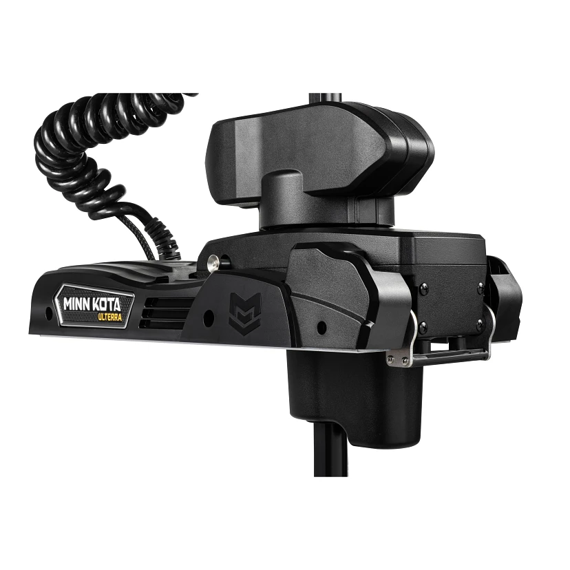 Minn Kota Ulterra QUEST 90/115 lb. Thrust, 60" Shaft, Dual Spectrum CHIRP Sonar, Wireless Remote на катере — пример установки, Рыбанутые.РФ