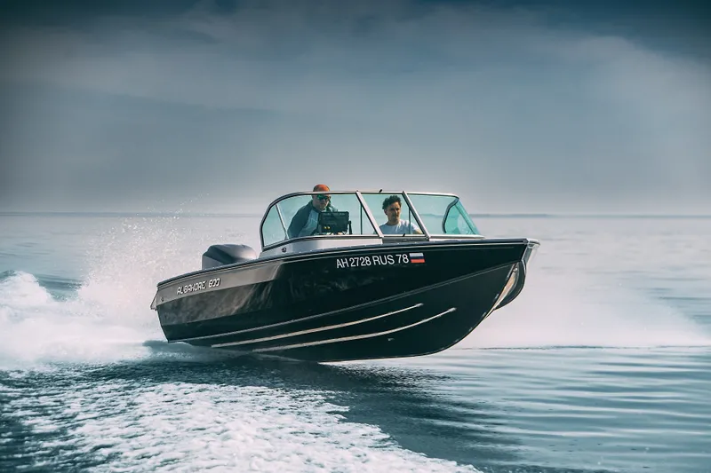 Albakore 600 fish на катере — пример установки, Рыбанутые.РФ