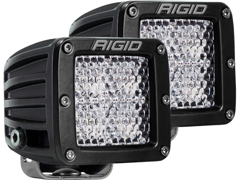 RIGID D-серия PRO (4 светодиода) — Рабочий свет (пара) на катере — пример установки, Рыбанутые.РФ