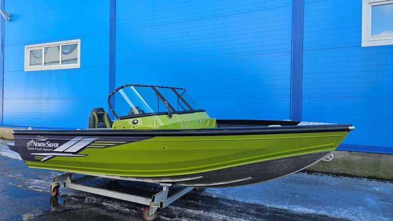 NorthSilver 545 Fish Sport v.2 на катере — пример установки, Рыбанутые.РФ