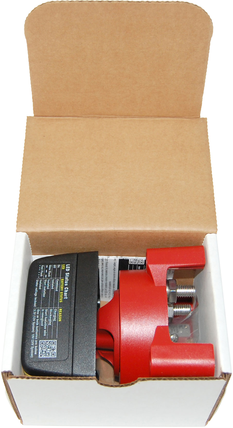 BlueSea Add-A-Battery Kit - 120A [Boxed] 7650003