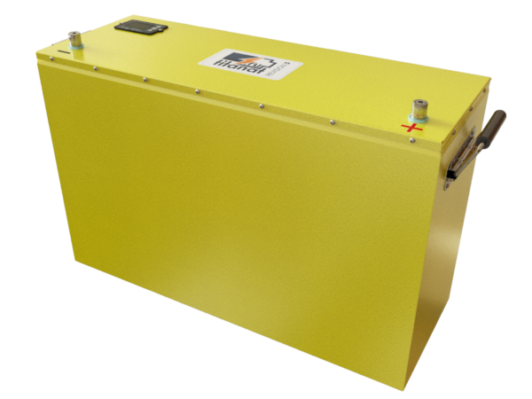 Аккумулятор TITANAT 36V 104Ah LiFePO4 Защищённый. Сталь.Порошковая окраска. Тип 2