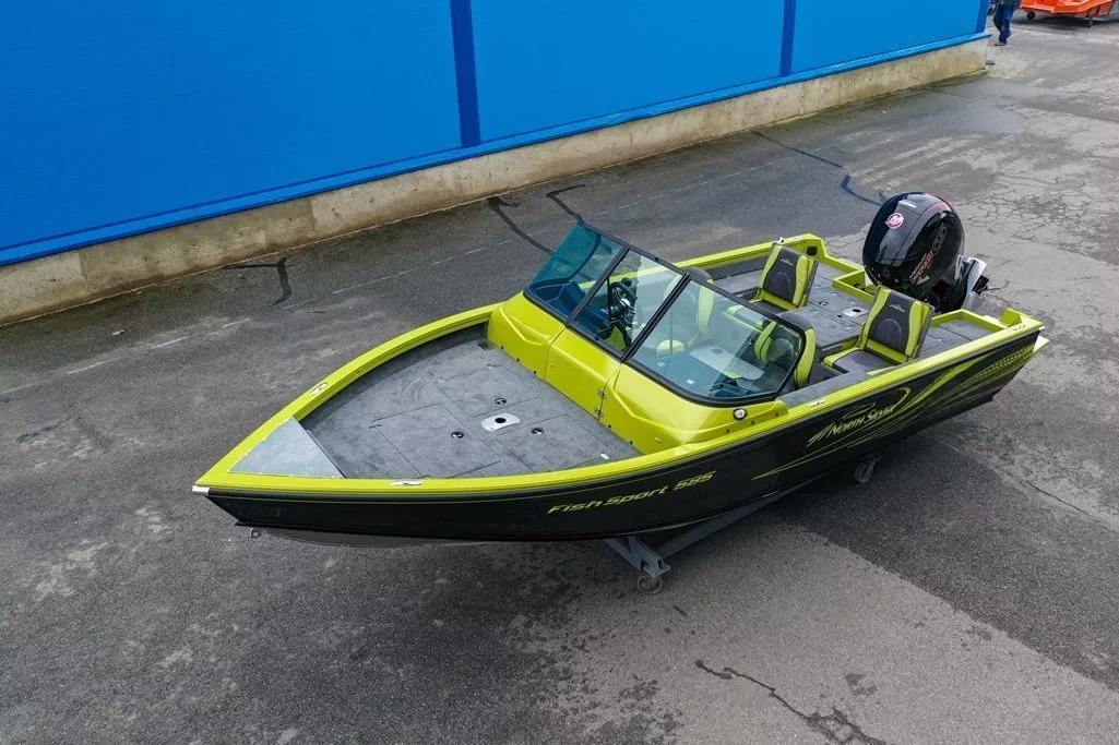 NorthSilver 585 Fish Sport на катере — пример установки, Рыбанутые.РФ
