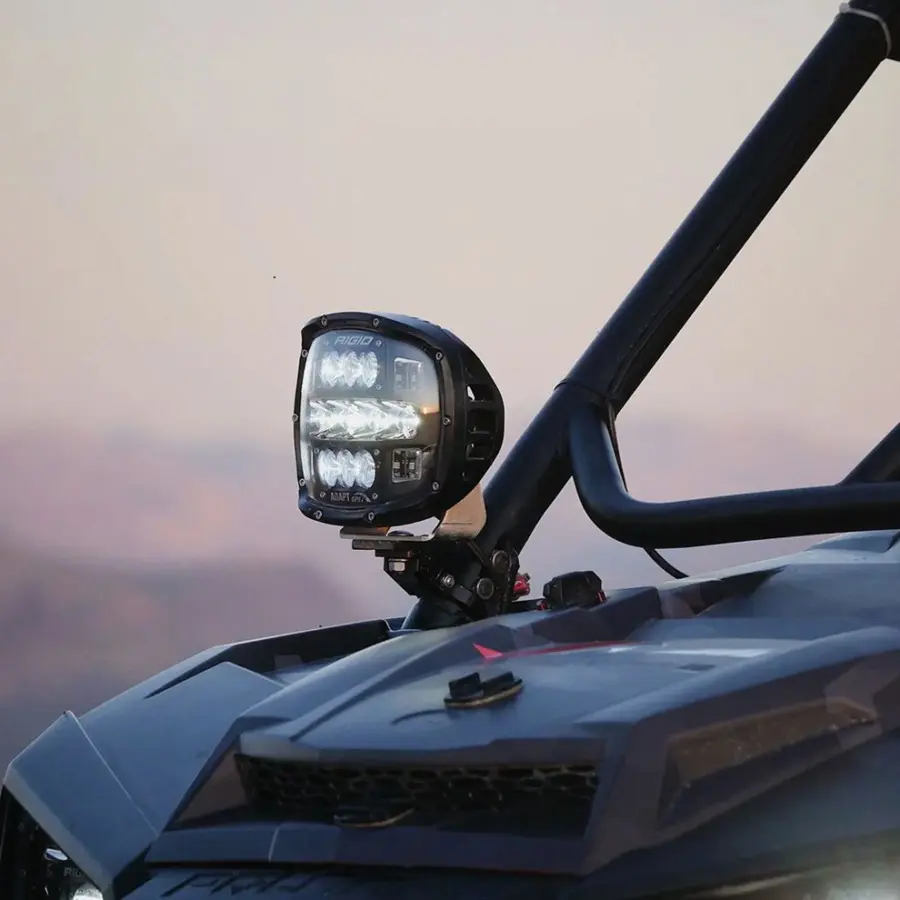 RIGID Adapt XP — Адаптивный свет (пара) на катере — пример установки, Рыбанутые.РФ