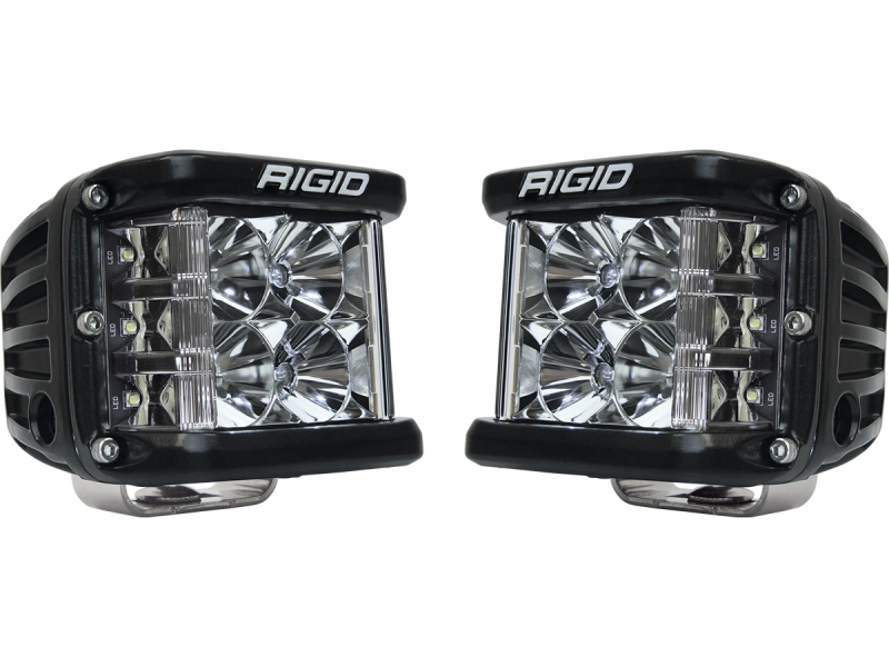 RIGID D-SS Серия PRO (7 светодиодов) Ближний свет (пара) на катере — пример установки, Рыбанутые.РФ