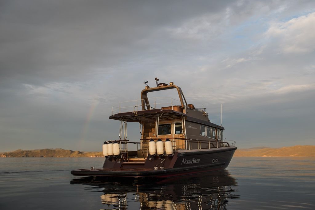 NorthSilver 1440 на катере — пример установки, Рыбанутые.РФ
