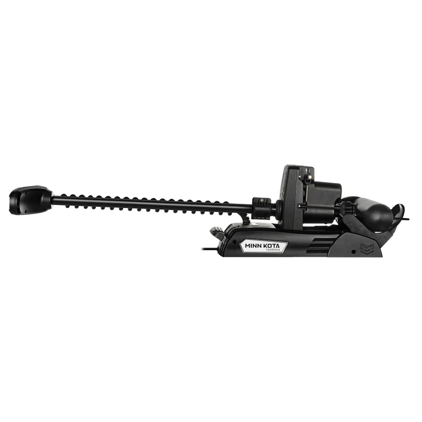 Minn Kota Riptide Terrova QUEST 90/115 lb. Thrust, 87" Shaft, Wireless Remote, Black на катере — пример установки, Рыбанутые.РФ