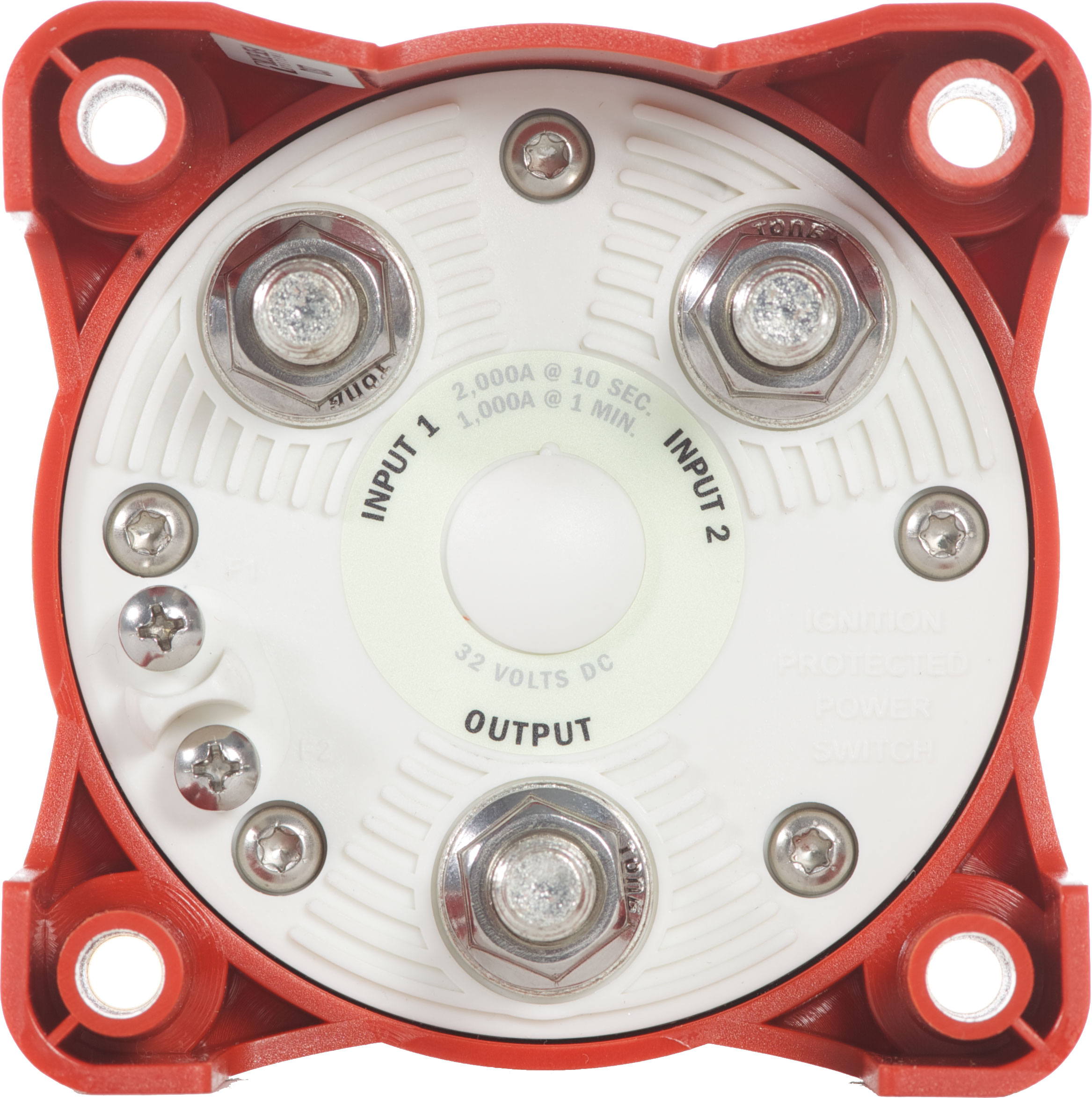 BlueSea e-Series Selector 3 Position Battery Switch with AFD 11001