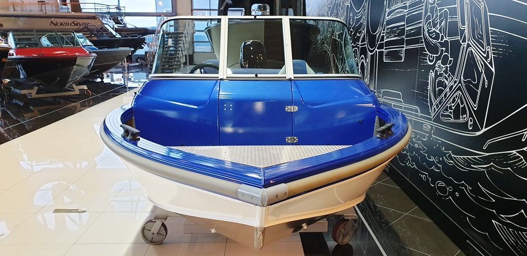 NorthSilver 470 Fish на катере — пример установки, Рыбанутые.РФ