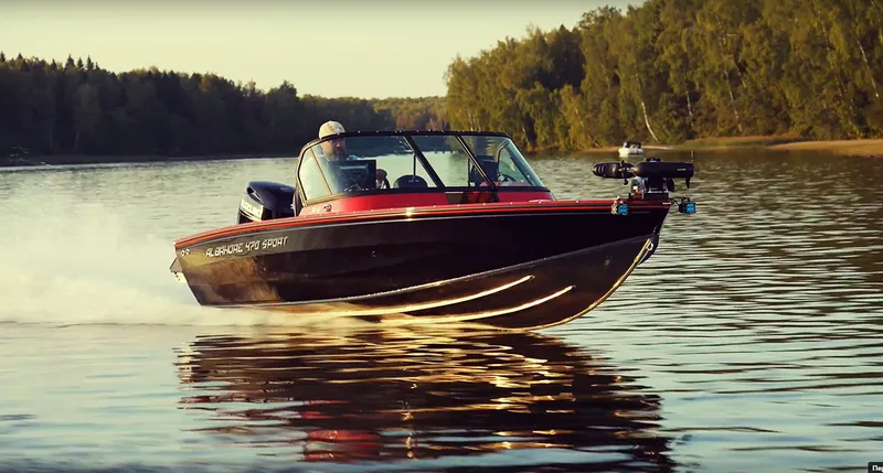 Albakore 470 Sport на катере — пример установки, Рыбанутые.РФ