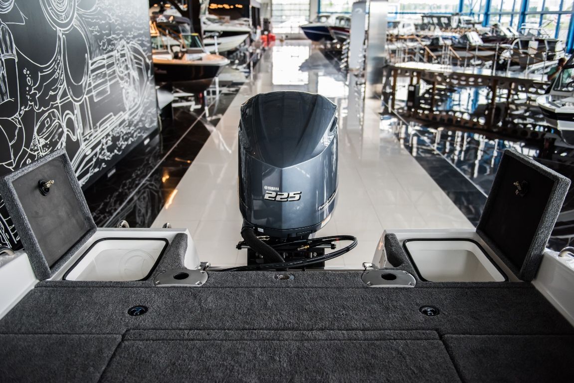 NorthSilver Husky 650 SF на катере — пример установки, Рыбанутые.РФ