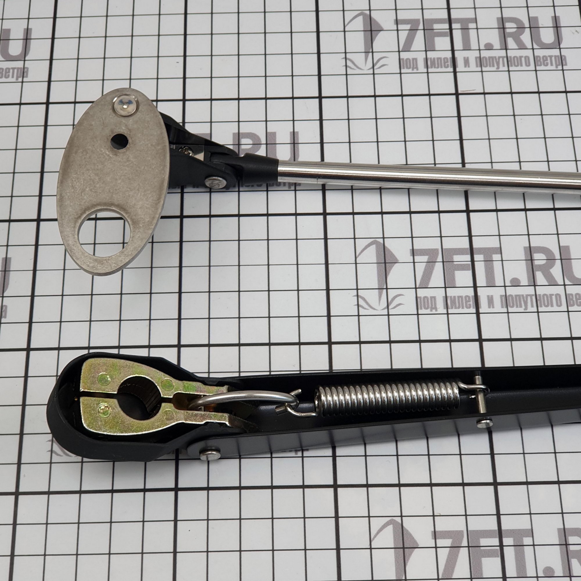 Рычаг стеклоочистителя двойной пантограф Roca 538818 340 - 470 мм чёрный цвет