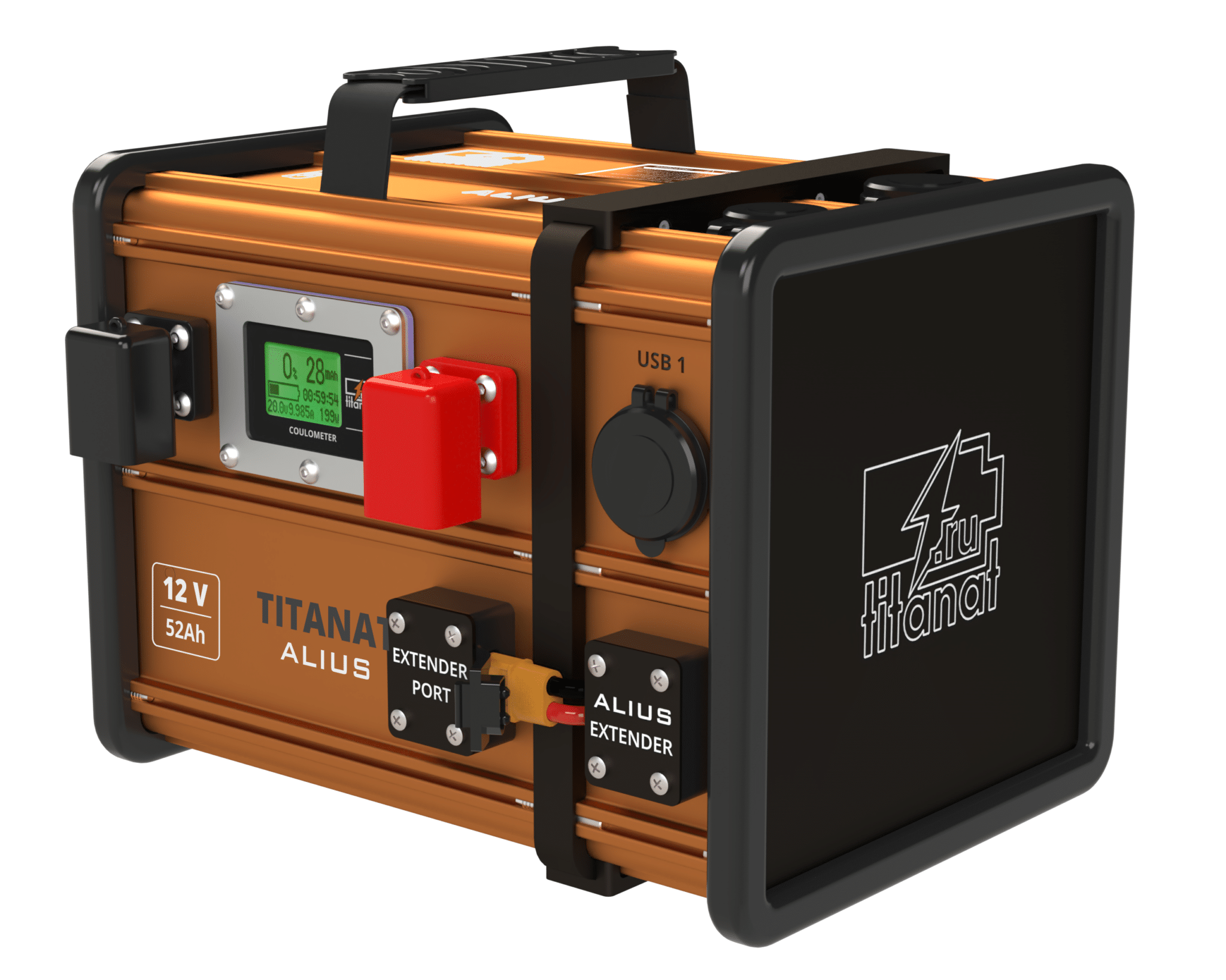 Аккумулятор Titanat 12V 52Ah LiFePO4 ALIUS GOLD на катере — пример установки, Рыбанутые.РФ