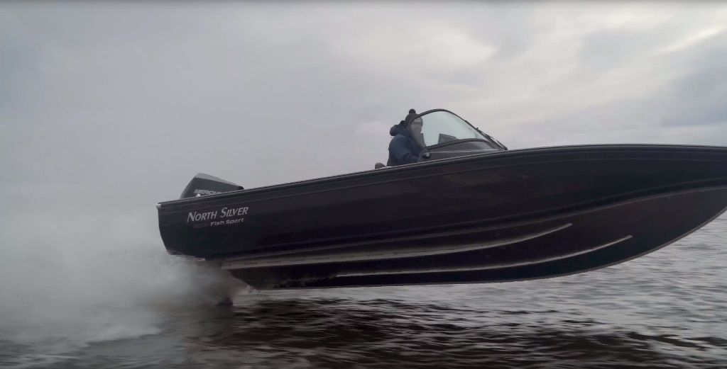 NorthSilver 620M Fish Sport на катере — пример установки, Рыбанутые.РФ