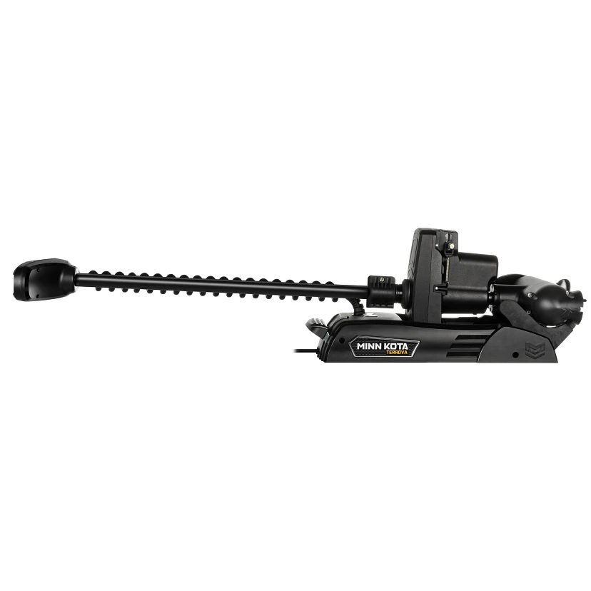 Minn Kota Terrova QUEST 90/115 lb. Thrust, 72" Shaft, Dual Spectrum CHIRP Sonar, Wireless Remote на катере — пример установки, Рыбанутые.РФ