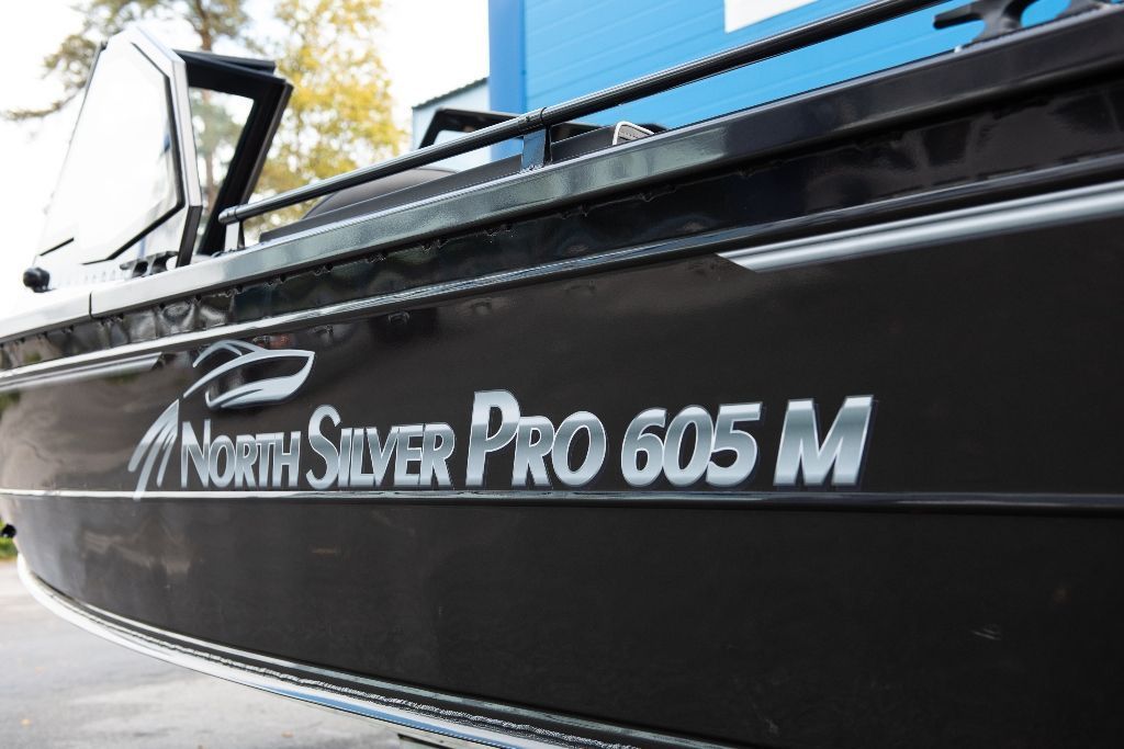 NorthSilver PRO 605 M на катере — пример установки, Рыбанутые.РФ