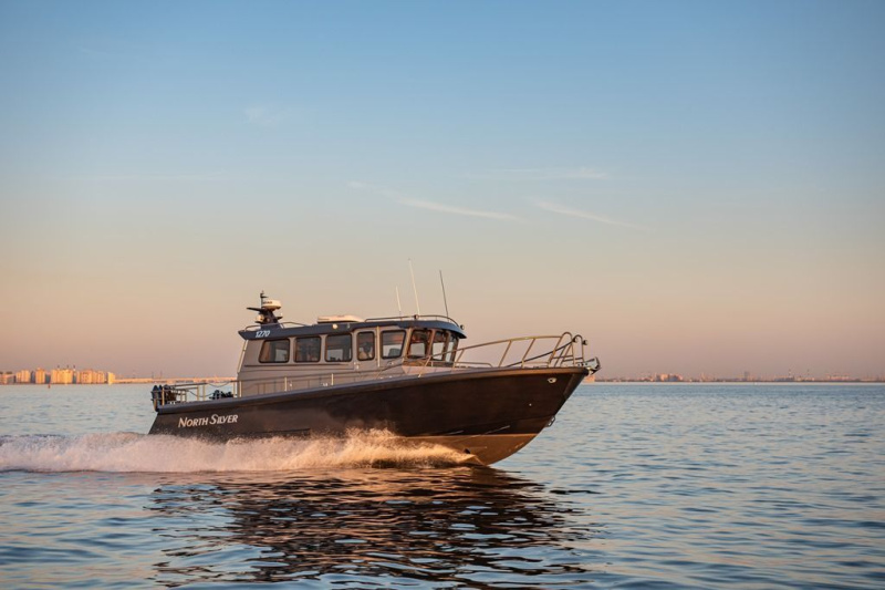 NorthSilver 1270 на катере — пример установки, Рыбанутые.РФ