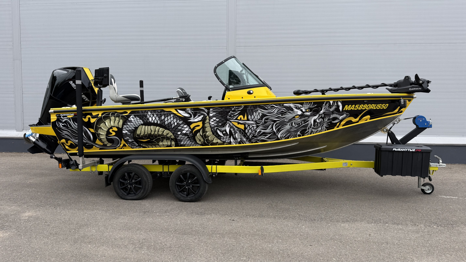 Лодка NorthSilver 585 FishSport + Mercury F 225 2023 г.в.