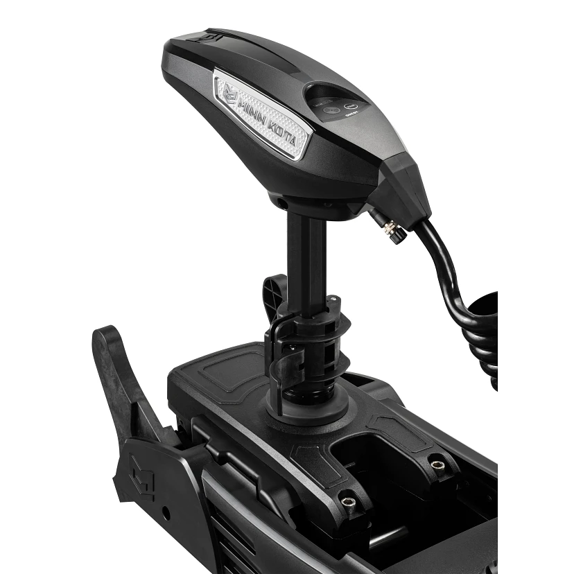 Minn Kota Riptide Terrova QUEST 90/115 lb. Thrust, 87" Shaft, Wireless Remote, Black на катере — пример установки, Рыбанутые.РФ
