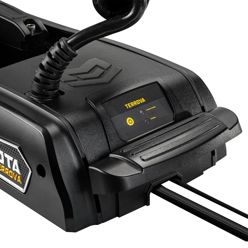 Minn Kota Terrova QUEST 90/115 lb. Thrust, 72" Shaft, Dual Spectrum CHIRP Sonar, Wireless Remote на катере — пример установки, Рыбанутые.РФ