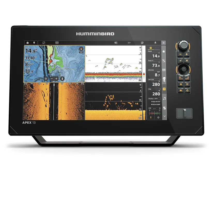 Humminbird APEX 13 MEGA SI+ с датчиком XM 14 HW MSI